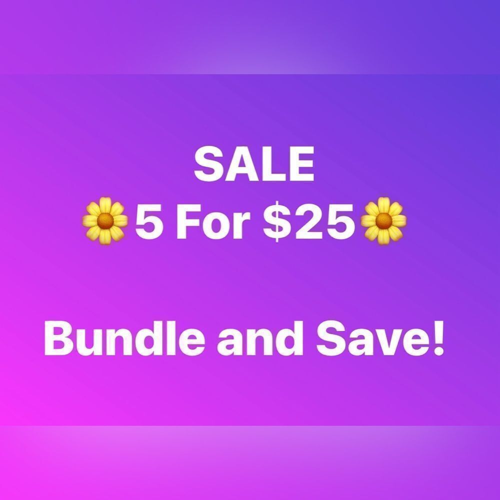 🌼5for$25🌼Sale! Bundle and save! Up to‎ 5lbs